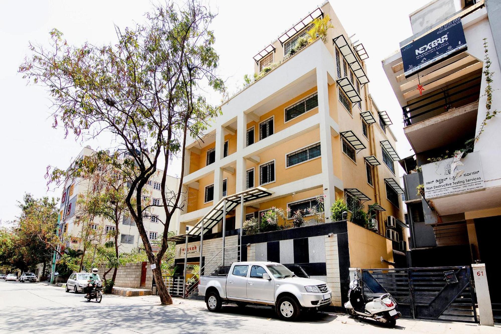 Flagship Aayush Corporate Stays Near Nexus Mall Koramangala Bangalore Eksteriør bilde